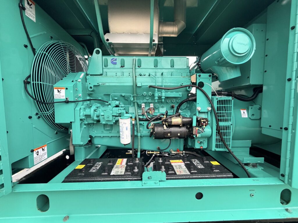 Cummins DFAC heavy-duty standby generator supporting essential infrastructure loads