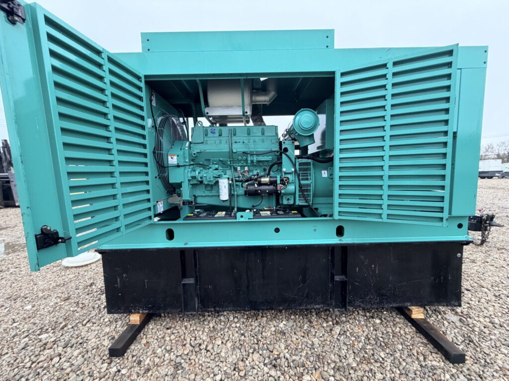 Commercial-grade Cummins DFAC generator delivering consistent emergency power