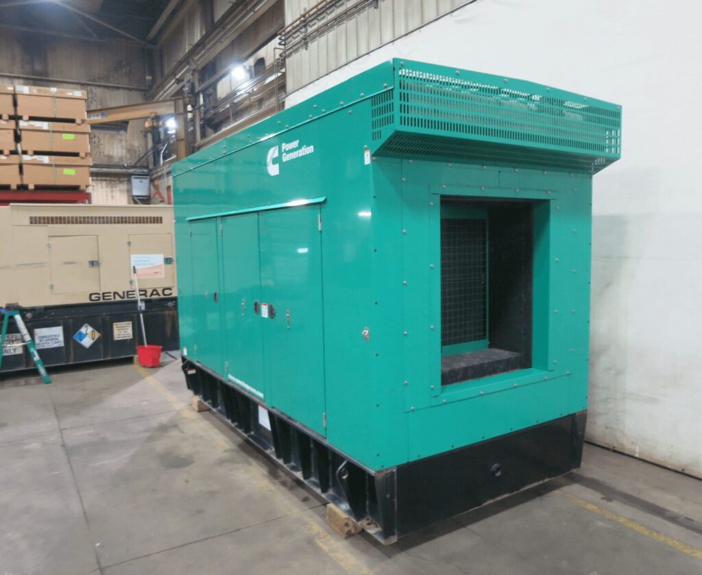 High-output Cummins DQDAC diesel genset engineered for emergency standby applications