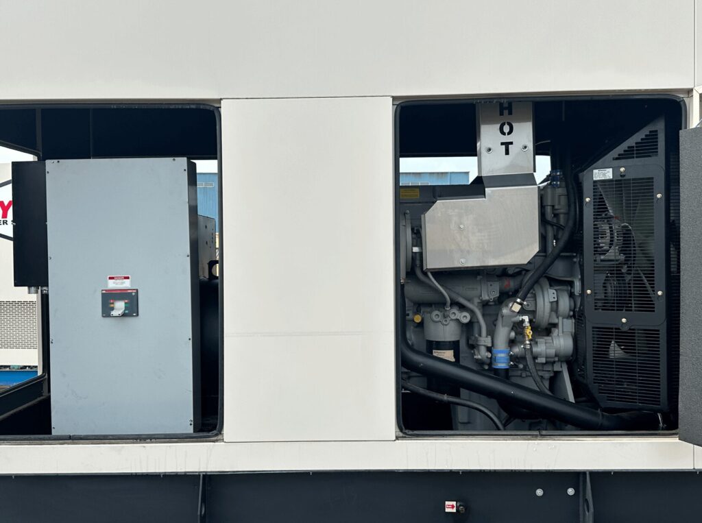 Taylor TD300 heavy-duty standby generator supporting essential infrastructure loads