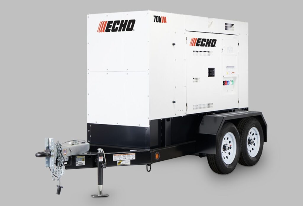Towable Echo Dgk70F Diesel Genset Engineered For Durable Industrial Field Performance
