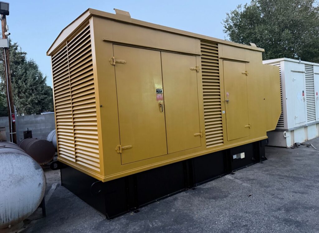 CAT 3412C diesel standby unit designed for high-performance reliability