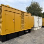 High-durability Caterpillar 3412C standby diesel generator for large facilities