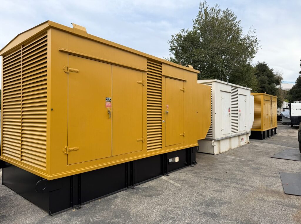 CAT 3412C industrial standby diesel generator for heavy-load environments